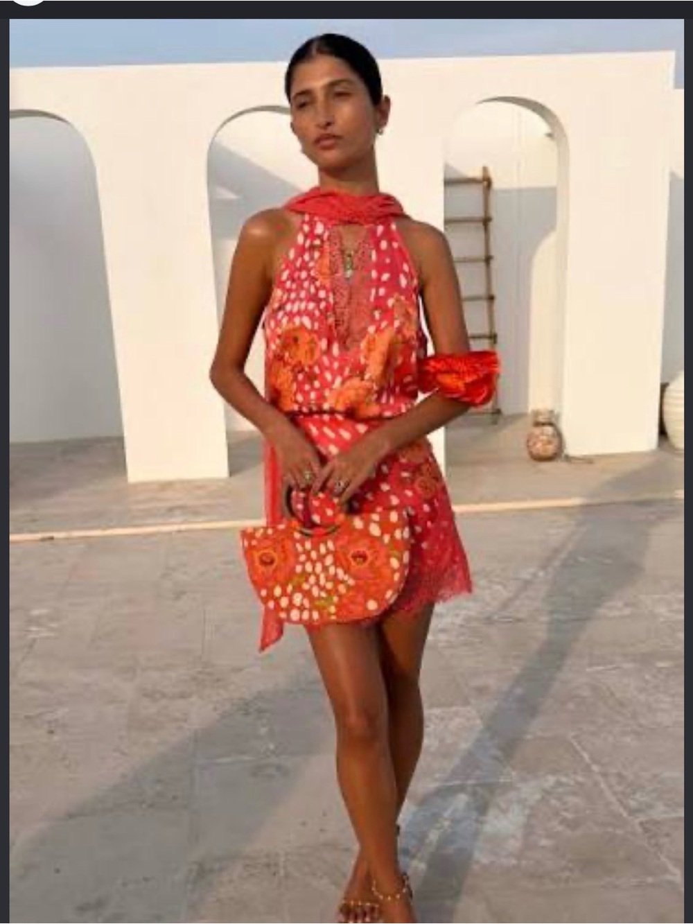 NWT Never Fully Dressed Coral Deer Poppy Set.